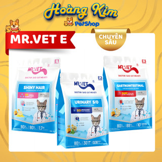 Hạt Topping Cho Mèo MRVET E1, E2, E3 túi 1kg - Giải Pháp Chăm Sóc Sức Khỏe Toàn Diện