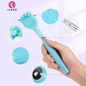 Springevenstar Năm Phần Tay Cầm Kính Thiên Văn Ba Scratcher Cho Itch Máy Mát Xa Ba Cạp Massage Ba Scratcher Giảm Chống Ngứa Dụng Cụ Springevenstar
