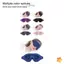Mặt nạ mắt ngủ 3D Bịt mắt cho Unisex Mềm mại Giảm mệt mỏi Bao che mắt Ngủ tự nhiên Miếng dán mắt mù Công cụ chăm sóc da mới