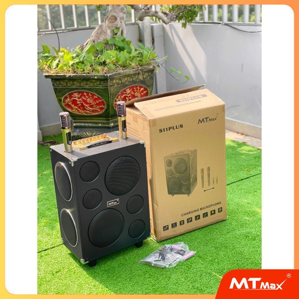 Loa kéo S11 Plus bass đôi 20 công suất 400w , Micro pin sạc hút âm tốt , hát hay nhẹ