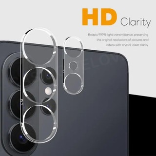 3 Miếng Phim Bảo Vệ Ống Kính Máy Ảnh 3D Cho Samsung Galaxy S26 Ultra Plus + S25 FE 5G 4G 2026 Trong Suốt Kính Cường Lực Bảo Vệ Toàn Diện Mặt Sau