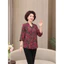 Áo sơ mi cotton lụa cho người trung niên mùa hè, thiết kế ba phần tư tay, size lớn