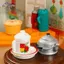 HFTOY 1 / 12 Nhà búp bê Bếp than Mini Ấm đun nước Mô hình bình xăng Nhà búp bê Đồ dùng nhà bếp Búp bê Phụ kiện trang trí nội thất nhà cửa ~