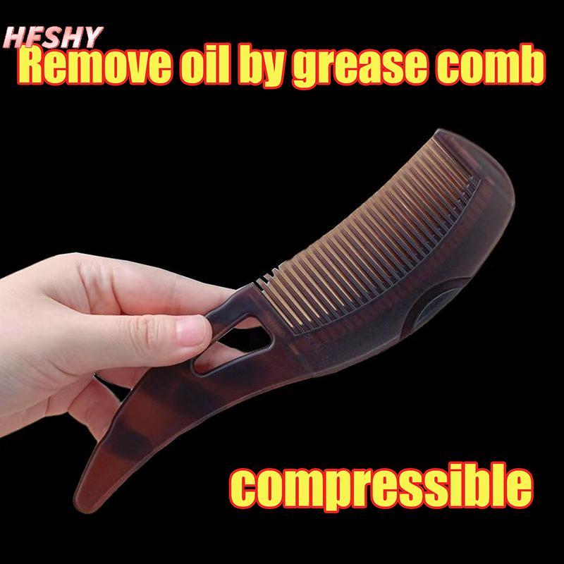 HFSHY Lược Massage Chống Gàu Chống Tĩnh Điện Chống Dính Bàn Chải Tóc Bấm Chống Gàu Dầu Massage Lược Làm Sạch Dụng Cụ Tạo Kiểu VN