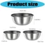 Bát Salad kim loại có thể xếp chồng lên nhau Yoo có nắp Hộp đựng để sử dụng tại nhà