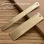 Thước tỷ lệ TUYỆT VỜI, Thước thẳng bằng đồng thau 12 / 15cm, Dụng cụ đo độ dày 1mm đa chức năng Dấu trang Thước trường học Văn phòng