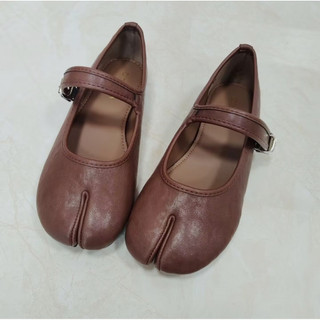 Mùa Xuân 2026 Phong Cách Mới Đế Mềm Mary Jane Pig Hoof Giày