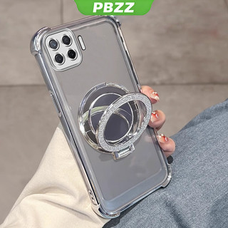 FOR ốp lưng Ốp điện thoại cho OPPO A93 4G RENO 4F F17 PRO, ốp mềm silicone chống sốc, thiết kế mới, thẩm mỹ trong suốt với giá đỡ SJSFHZJ01