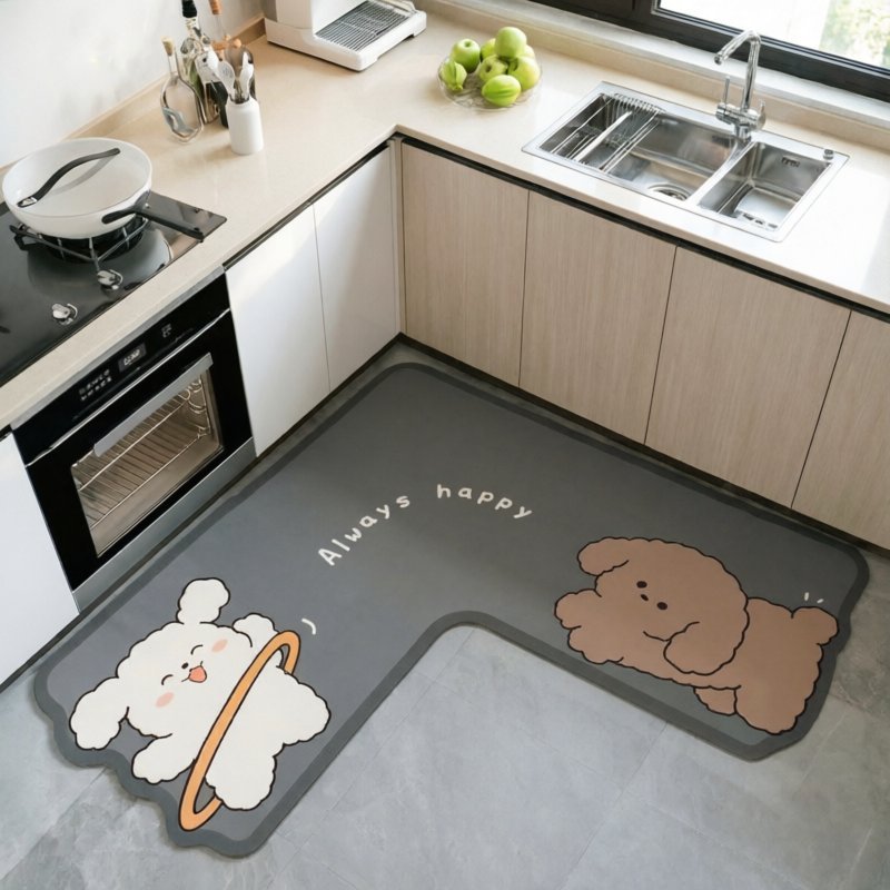 Thảm bếp chống trượt thấm nước thấm bụi bền dai dễ vệ sinh dùng nhà bếp phòng khách ngồi thiền