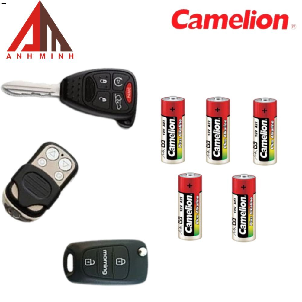 Pin Camelion A23 A27 12V Alkaline – cho cửa cuốn, chuông cửa điện tử, remote smartkey...