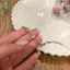 Vòng tay kim cương nước tình yêu ngọt ngào và mát mẻ dành cho nữ Thiết kế độc đáo Thủ công nhẹ nhàng