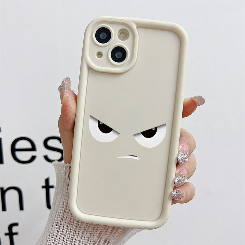 Ốp Lưng Tương Thích Cho iPhone 17 Air 16 15 14 13 12 11 Pro X XR XS Max SE 2020 6 6S 7 8 Plus Chống Rơi Thiết Kế Mắt Thiên Thần Họa Tiết Mắt Dễ Thương JGS295