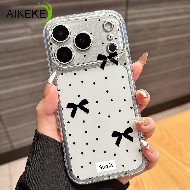 Ốp Điện Thoại Trong Suốt Thắt Nơ Phong Cách ins Cho Vivo X300 X200 Pro Mini FE X200S X100 Ultra X100S X90 X80 Lite X70 X60 X50 Plus X30 X27 Pro X23 Vỏ Đơn Giản Vỏ Mềm Chống Rơi
