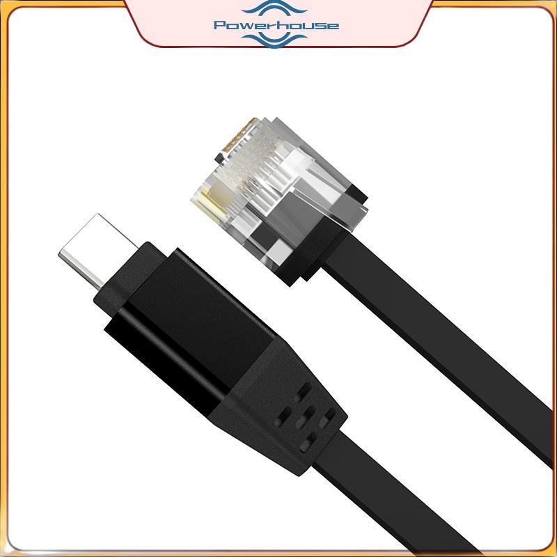 ĐIỆN 1000m Type-C TO RJ45 Cáp kết nối Điện thoại Bộ chuyển đổi mạng có dây cho máy tính xách tay Ipad cho Samsung Huawei Xiaomi.