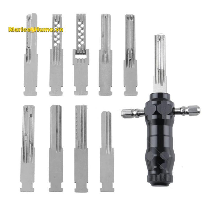 Bộ dụng cụ giấy bạc Storm-Tin cho công cụ thợ khóa cực kỳ Khóa chọn dụng cụ giấy bạc thiếc