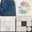 Stencil Bộ Dụng Cụ May Sashiko Quilting, Tái Sử Dụng Cho DIY và Trang Trí