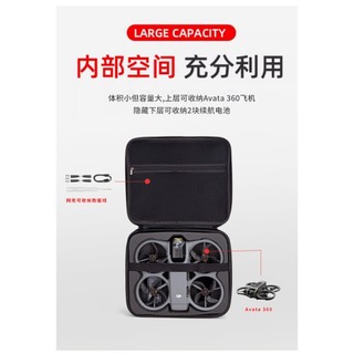 Dành Cho DJI AVATA360 Máy Chủ Túi Bảo Quản Túi Xách Vỏ Cứng Máy Đơn Hộp Bảo Quản Di Động Avata360 Toàn Cảnh Drone Phụ Kiện