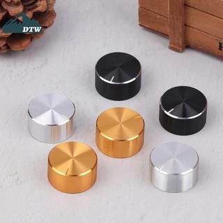 DTW 25x13MM Hợp Kim Nhôm Quay Mã Hóa Công Tắc Trục Lỗ 6MM Điện Áp Núm Khuếch Đại Âm Thanh Bộ Tổng Hợp Núm Điều Khiển Âm Lượng Thể Thao