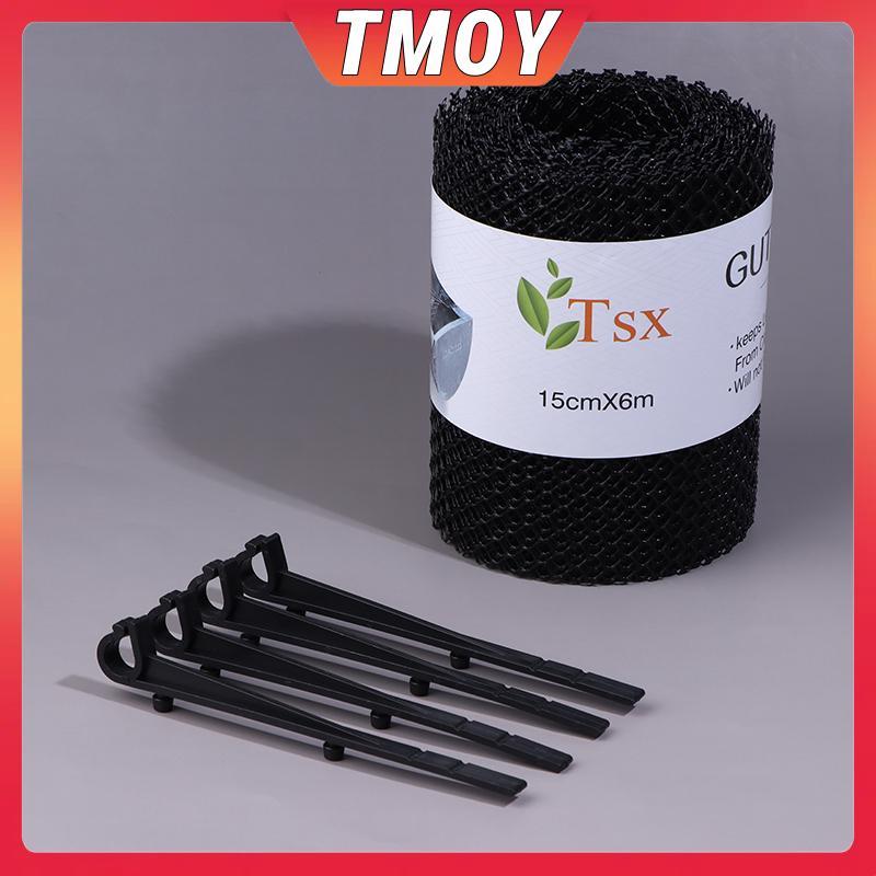 TMOY Lưới Nhựa Gutter Bảo Vệ Nơi Trú Ẩn Lá Ngăn Ngừa Lá Hoặc Mảnh Vỡ Bị Tắc Nước s Cho Máng xối Ống Hút Và Thoát Nước TMOY