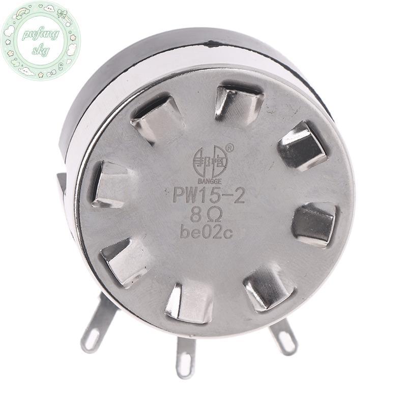 PUSKY WX200 Công suất cao 15W Máy đo điện áp vết thương hai dây xoay đơn 8 Ohm 8Ω Chiều dài trục 15MM Bộ suy giảm âm thanh VN