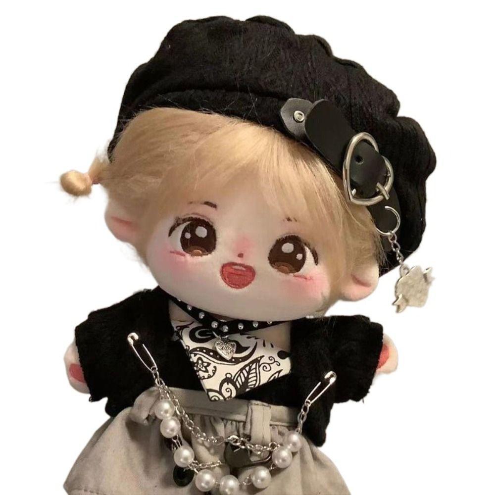 Flazea Trang phục búp bê sang trọng Kpop, Quần áo đẹp dễ thương cho búp bê Cotton 20cm, Đầm JK thời trang chất lượng cao