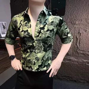Áo sơ mi nam mỏng nhẹ, vừa vặn, phù hợp thời trang mùa hè