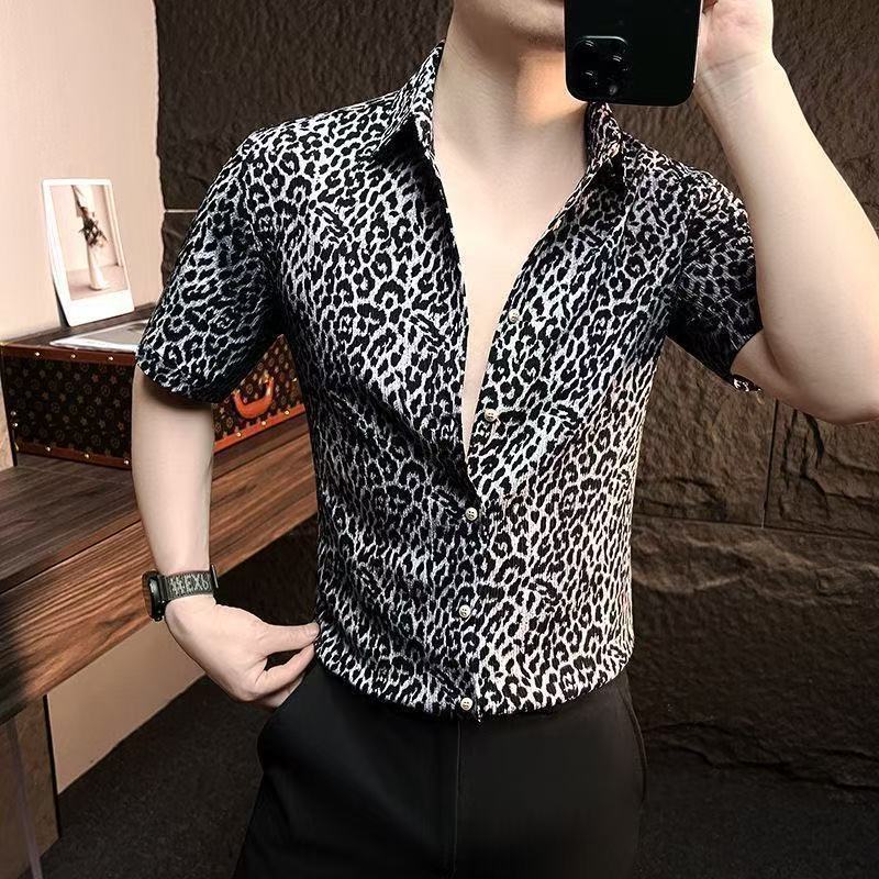 Áo sơ mi nam mỏng nhẹ, vừa vặn, phù hợp thời trang mùa hè