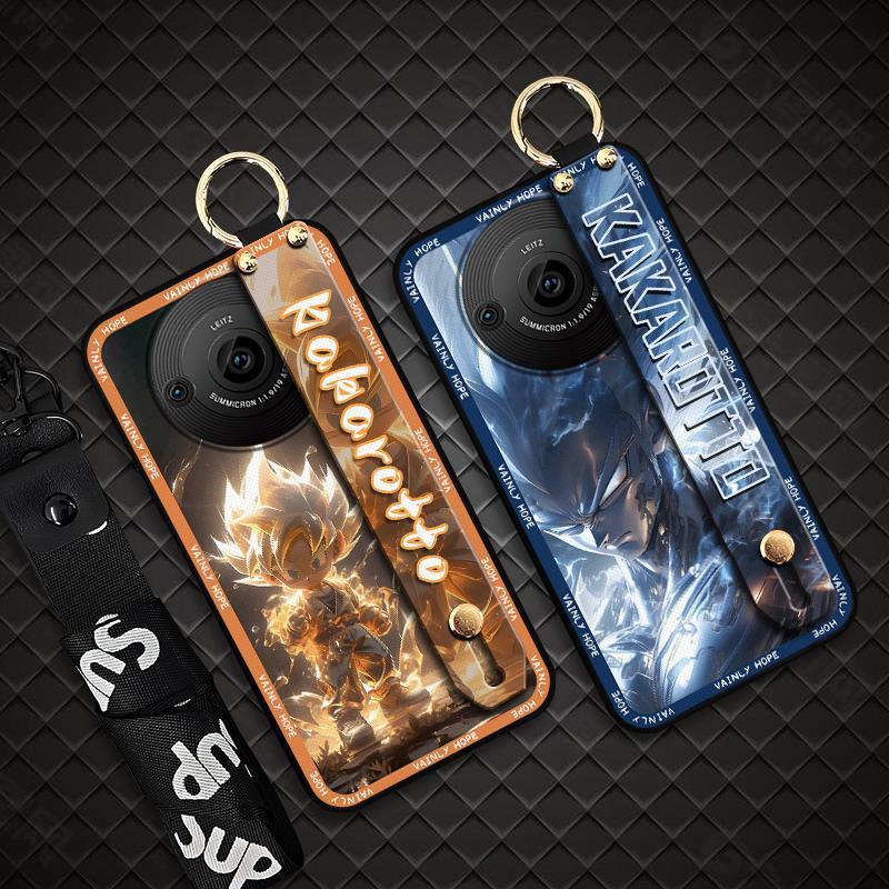 Giá Đỡ Điện Thoại Nhẫn Ốp lưng Sharp Aquos R8 Pro / SH-51D / R8S Pro Ốp Lưng Chống Bụi Dây Đeo Tay Thiết Kế Thời Trang Silicon Dây Đeo Tay Chân Đế Dễ Thương Dây Buộc Chống Thấm Nước Vỏ Mềm