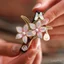 Kẹp Tóc Hoa Nhung Hanfu Sườn Xám - Phụ Kiện Cổ Điển Cho Tóc