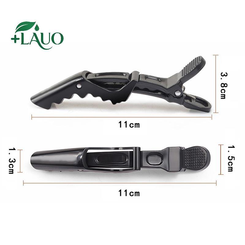 Kẹp tóc nhựa Springevenstar - Bộ 5 cái, phù hợp cho salon tạo mẫu tóc