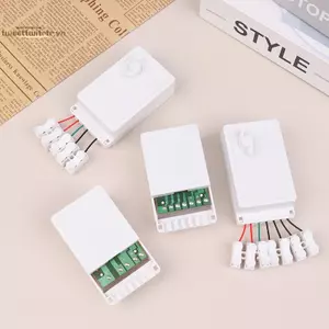 Bộ điều chỉnh dây LED TRTR EK-04 2 / 4 chiều 8 núm chức năng / Loại nút nhấn loại không hàn Bộ điều chỉnh ánh sáng VN