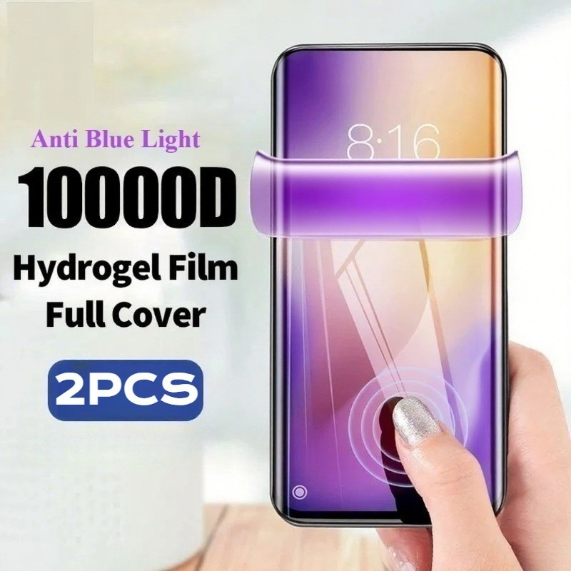 2 Chiếc Ultra HD Chống Ánh Sáng Xanh Mềm Cho Vivo Y51 Y31d Y31 Y21d Y21 Pro 2025 2026 Chống Gián Điệp Bảo Vệ Màn Hình Riêng Tư Cho Vivo Y19s Pro Y05 GT Y11 2026 Matte Frosted Hydrogel Film
