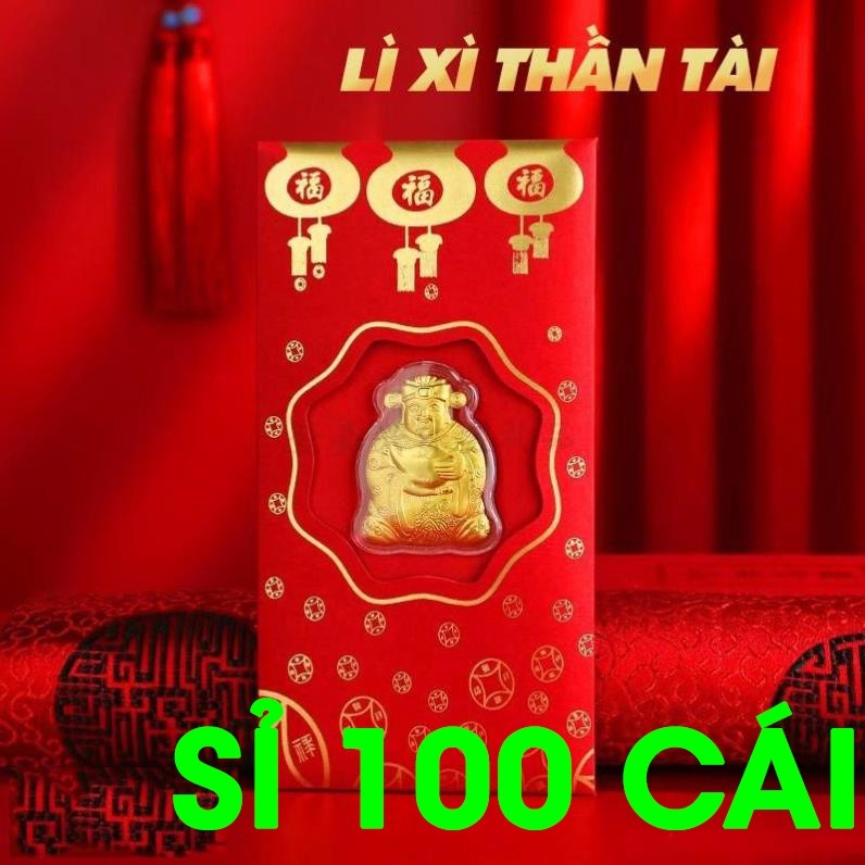 [HÀNG CHUẨN] Lì xì thần tài đỏ mạ vàng may mắn tài lộc ngày vía thần tài , món quà ý nghĩa cho tết cực ý nghĩa