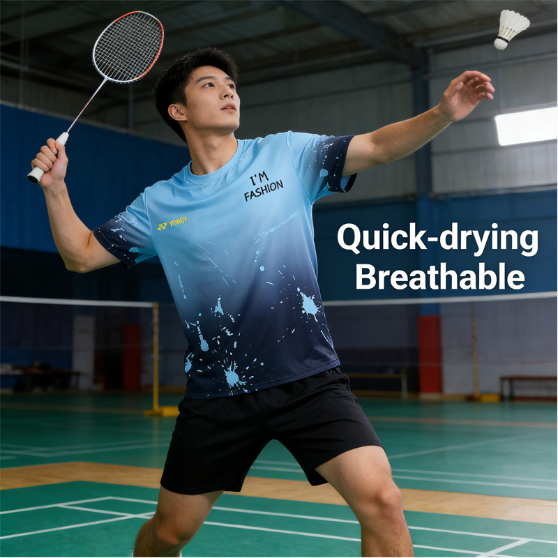 Áo Gradient YONEX Thời Trang Cho Tennis Và Chạy Bộ, Thiết Kế Trẻ Trung