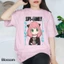 GN SPY FAMILY 3 Anya Forge Họ Áo Thun anime Tay Ngắn top tee NG