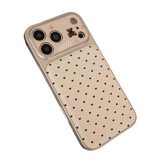 Cô Gái Tình Yêu Gấu Có Dây Đeo Tay Thích Hợp Cho iPhone17PROMAX Ốp Điện Thoại 16p / 15 / 14 / 13 / 12