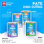 COMBO 24 Lon Pate MRVET 400G Mix Vị Tiêu Hóa, Sáng Mắt, Mượt Lông
