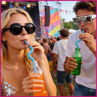 Ống Hút Uống Có Thể Uốn Cong 12 Miếng Uốn Đồ Uống Đảng Ống Hút Cho Cocktail Cà Phê Sữa Trẻ Em Người Lớn Thanh shopidaevn