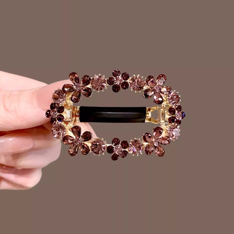 MAUROPOLI Kẹp Tóc Hình Ngôi Sao Kim Cương Giả, Thích Hợp Cho Kỳ Nghỉ và Tóc Ngắn