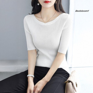 Cửa hàng tốt nhất | Áo thun nữ đa năng, sành điệu với thiết kếSlim Fit nửa tay, cổ tròn phù hợp mặc hàng ngày phong cách Đông Nam Á