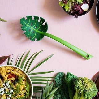 Hộ Gia Đình Lo Mein Hoạt Hình Hàng Hóa Lọc Thìa Hình Lá