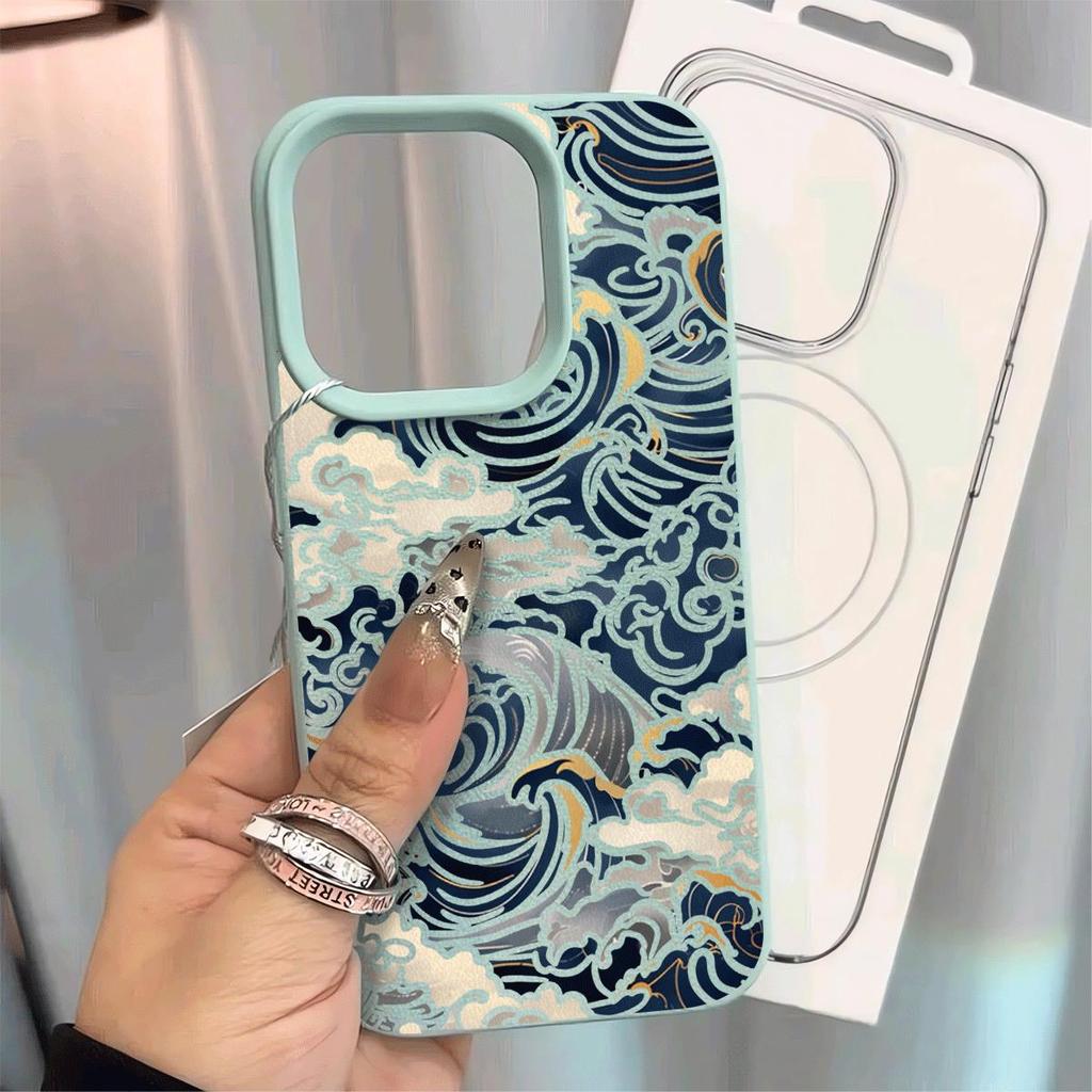 Phục thế Hải Lượng phù hợp với vỏ mềm iPhone 17/16/15 Pro Max, 14 Plus, hoa văn dứa, 12/13/11