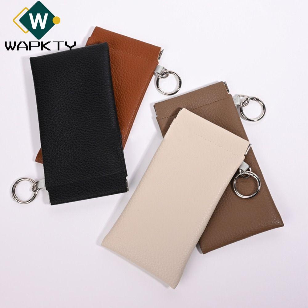 Túi đựng kính mắt bằng daPU mềm, tiện lợi cho việc bảo quản và vận chuyển kính râm cùng hộp tai nghe