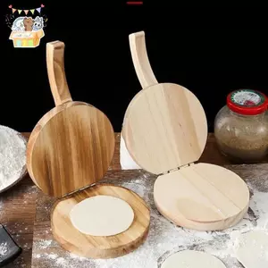 Dụng cụ ép bột gỗ nguyên khối Qui Easy, máy ép da tại nhà, khuôn làm bánh ngọt, dụng cụ làm bánh ELWW