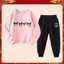 Kuromi Bé Gái Dài Tay Áo Khoác Jogger Bộ Quần Hoạt Hình Dễ Thương Trẻ Em Trang Phục Thường Ngày Để Sử Dụng Hàng Ngày