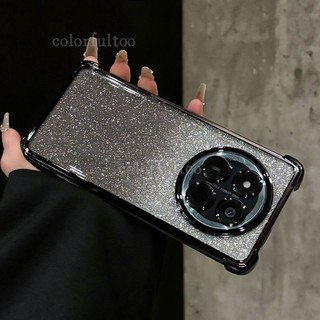 Ốp Chống Sốc Cho Honor X9d X9CSmart X9C X 9C X9A X9b X7d X6C HonorX9d 5G 4G Sang Trọng Mạ Bling Thời Trang Lấp Lánh Gradient Mềm Ốp điện thoại Silicon