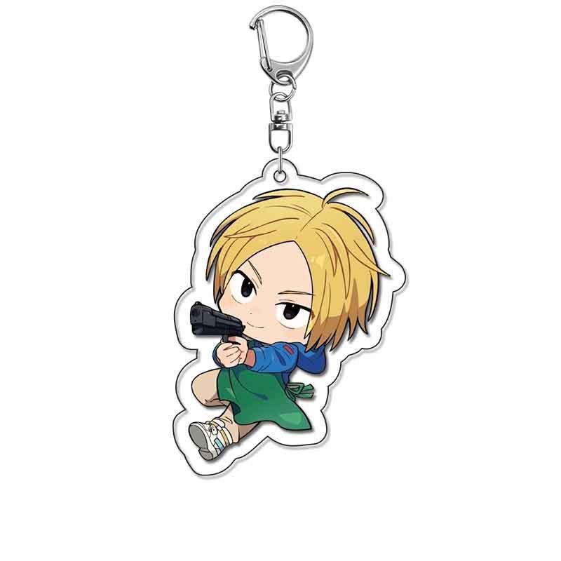 Anime SAKAMOTO DAYS Acrylic Keychains Lu Shaotang Sakamoto Taro Shin Asakura Cosplay Key Chain Keyring Bag