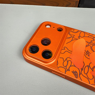 Ốp điện thoại Graffiti BAPE Ape Head Slim Matte Cover cho iPhone Series cho iPhone 17ProMax 17 17Pro 16ProMax 16Pro 16Pro 16 15 15Pro 14 Pro Max Vỏ
