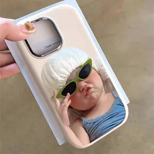 Tút kính râm cô gái cho 16 17 trường hợp điện thoại 14 15 11 chubby iphone 13 khung kim loại 7p 8p
