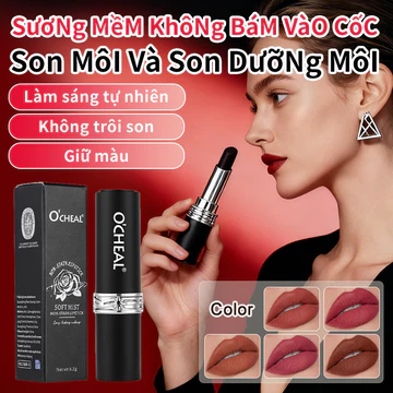 【Son Môi Lì Phủ Mượt Không Trôi】JMYSon Kem Lì Chất Son Phấn Màu Đẹp Chuẩn Form - Son Không Trôi/Trang Điểm Môi/Son Kem Cao Cấp